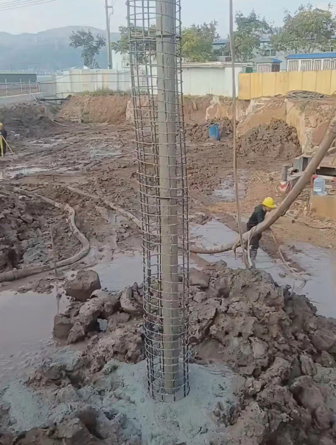 菏泽定陶区长螺旋钻孔压灌桩